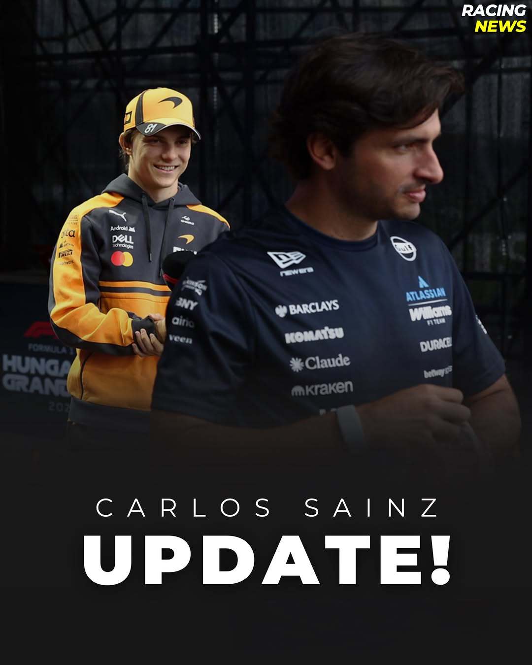 F1尽管卡洛斯·塞恩斯的失误导致奥斯卡·皮亚斯特里失去领先位置，但他赛后并未向