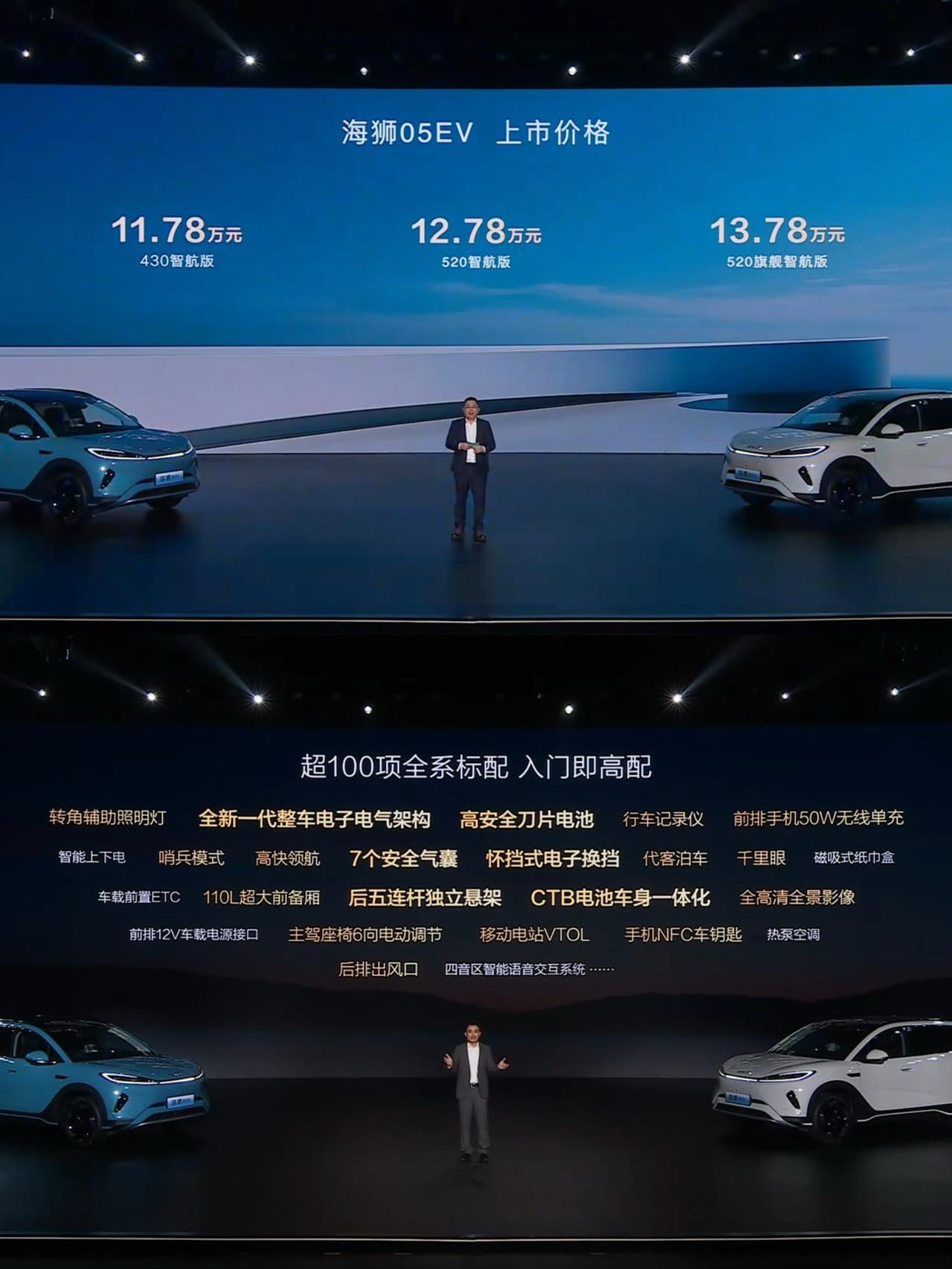 海狮05EV，冲顶配