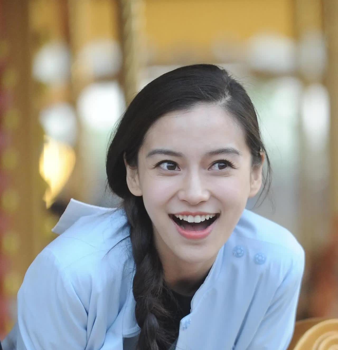 杨颖稀有图！太美了！
