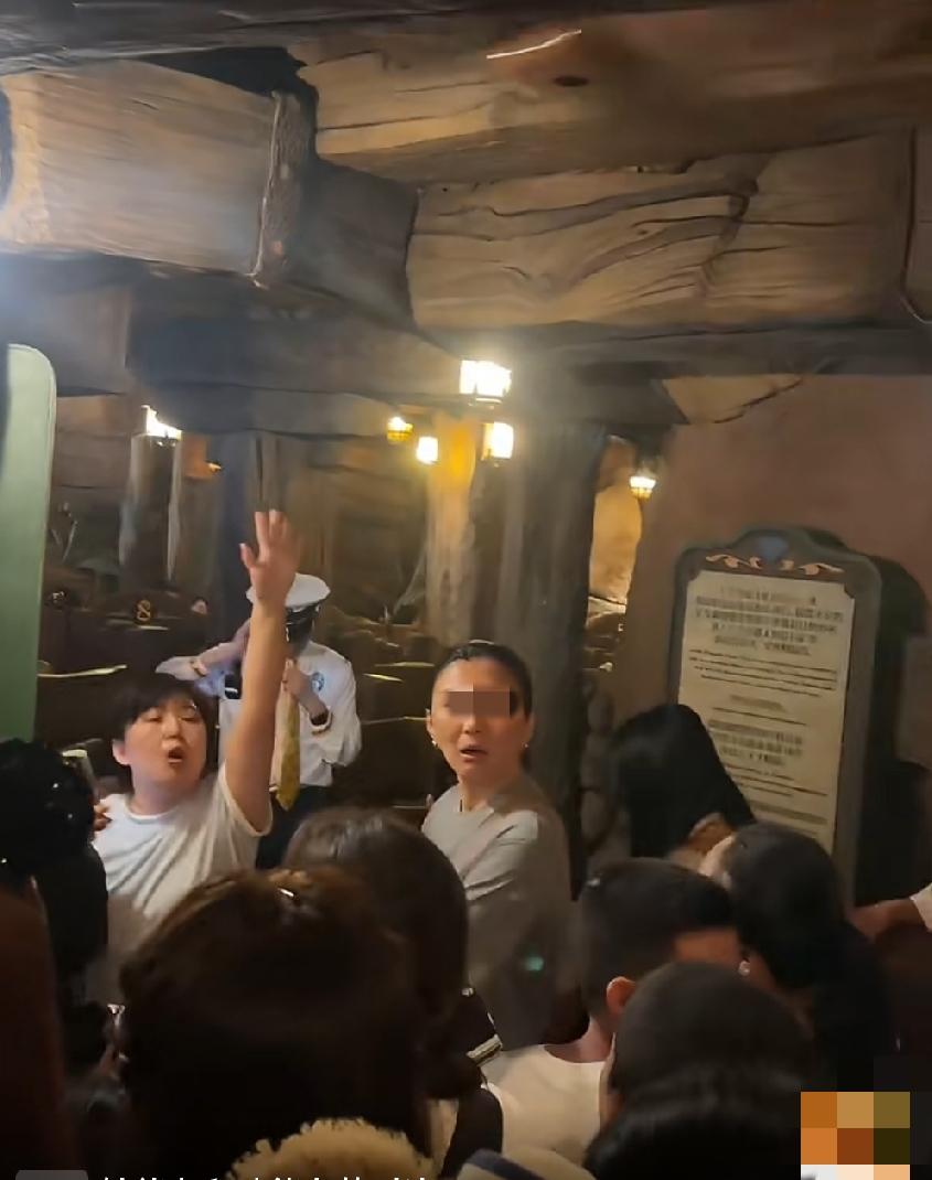 上海迪士尼，因长时间排队，引发那些花了199买了早享卡的游客的集体不满，甚至有女