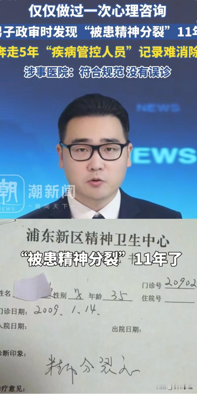总算是看明白了，心理咨询可不敢随便做，上海一男子就因为做过一次心理咨询，就“被患