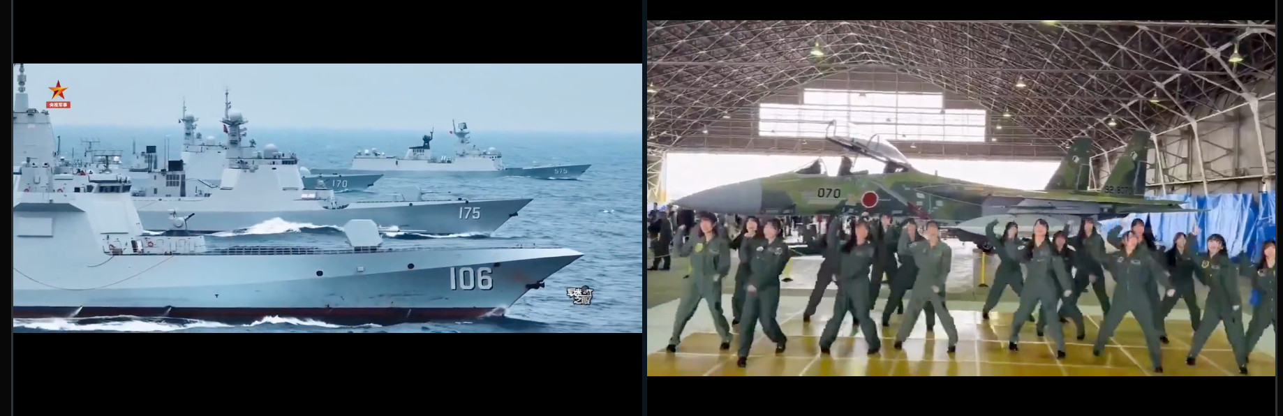 打不起来了，太抽象了。。。抽象到不好下手。。。中国：055进入钓鱼岛。日本：啊