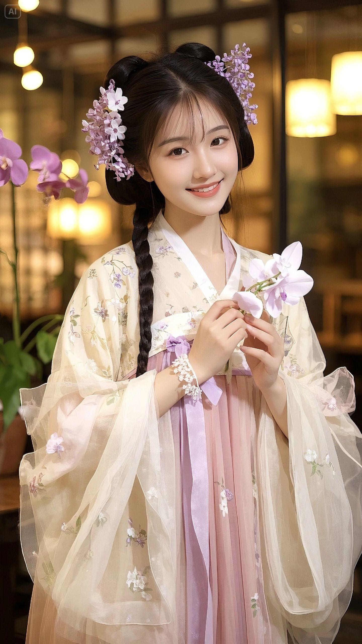 汉服小仙女 汉服之美在华夏 古风 古装 仙气飘飘