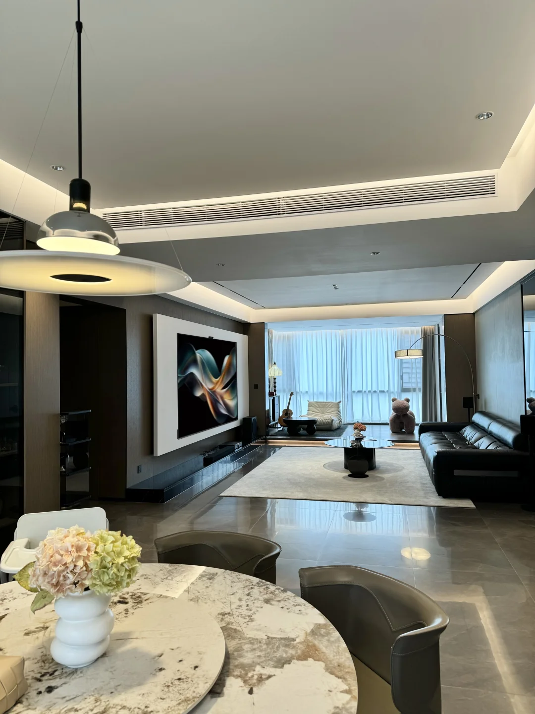 215 m²的家🏠把家装成这样真的很幸福