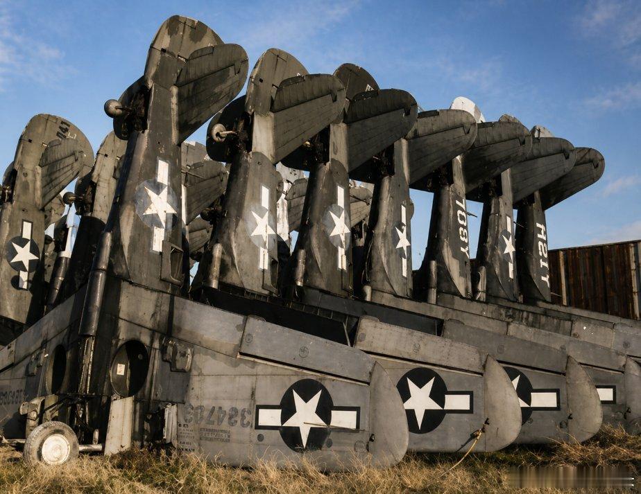 飞机坟场——那些打赢二战的飞机，最终被熔成了锅碗瓢盆1945年8月，日本投降。仗