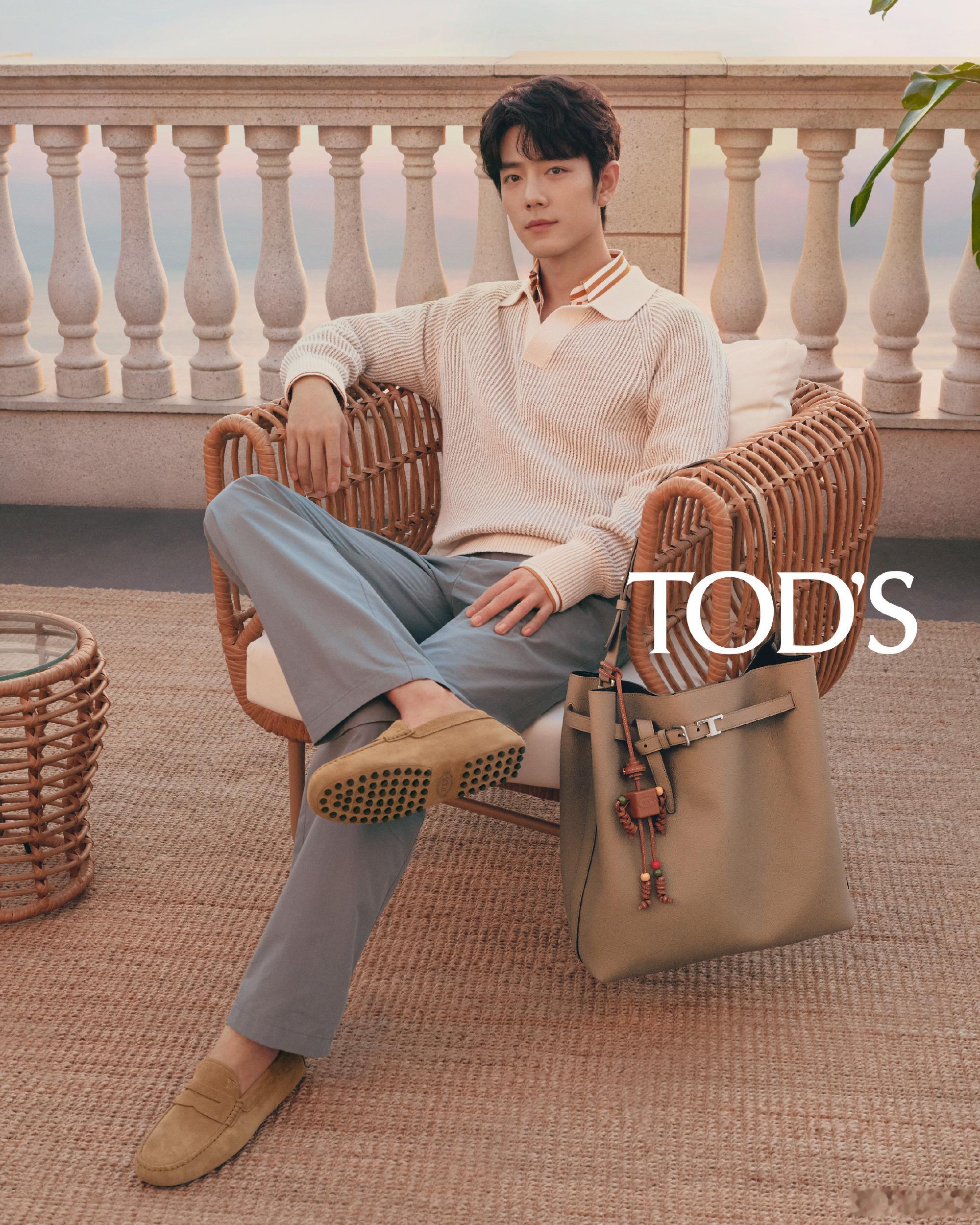 肖战好难取舍每张都很好看，许闯拍肖战太稳了，而且我觉得TOD'S爱肖战除了带货