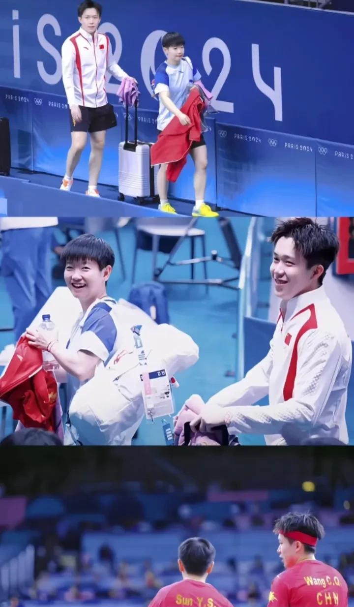 突然间发现孙颖莎王楚钦icon变了，以前那么爱避嫌的2人，现在咋变得这么的大胆！