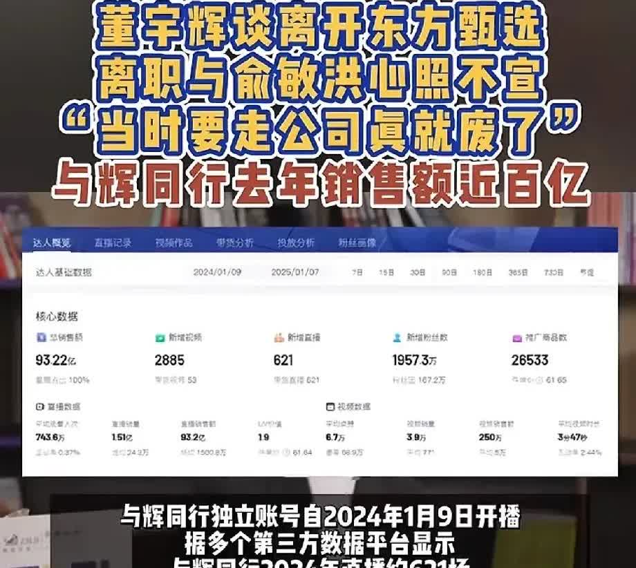 看了一会董宇辉的采访，都给我气笑了。这哥们什么时候那么自信了？扬言自己在小作文期