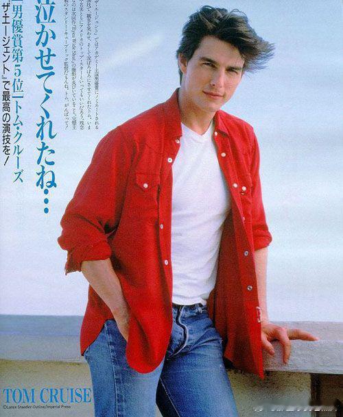 八九十年代杂志中的汤姆·克鲁斯