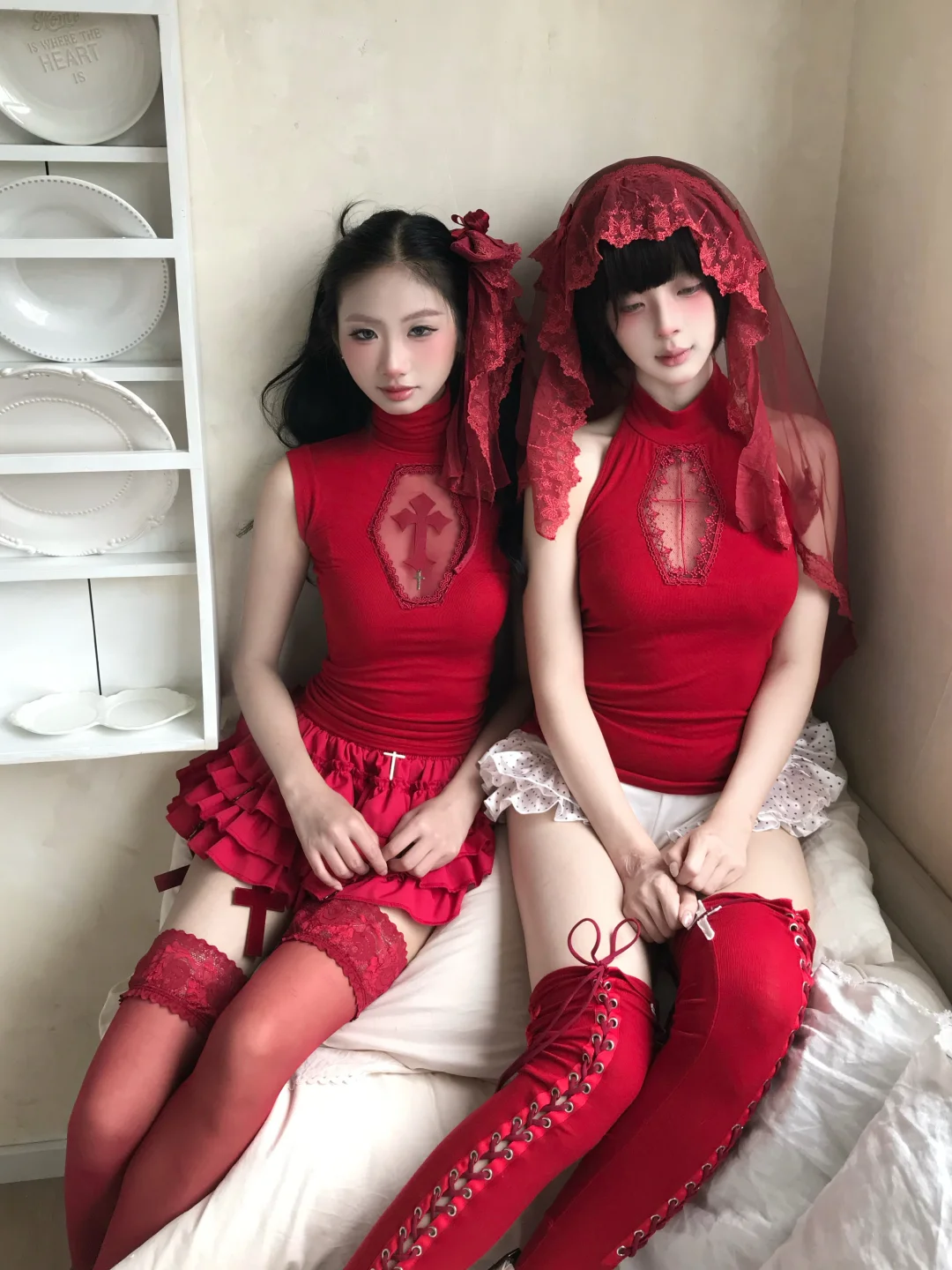 crimson red