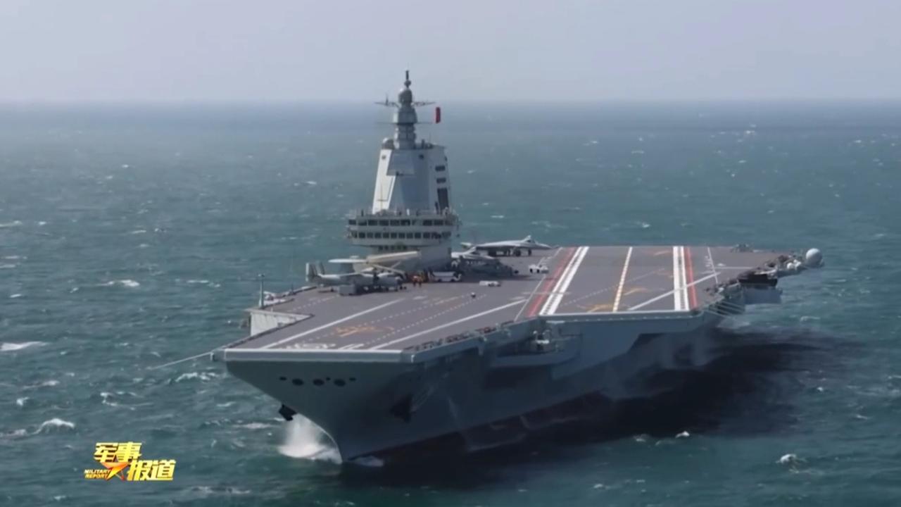 央媒再次报道福建舰，多机型弹射画面再公布……好久都没有福建舰的消息了，近日