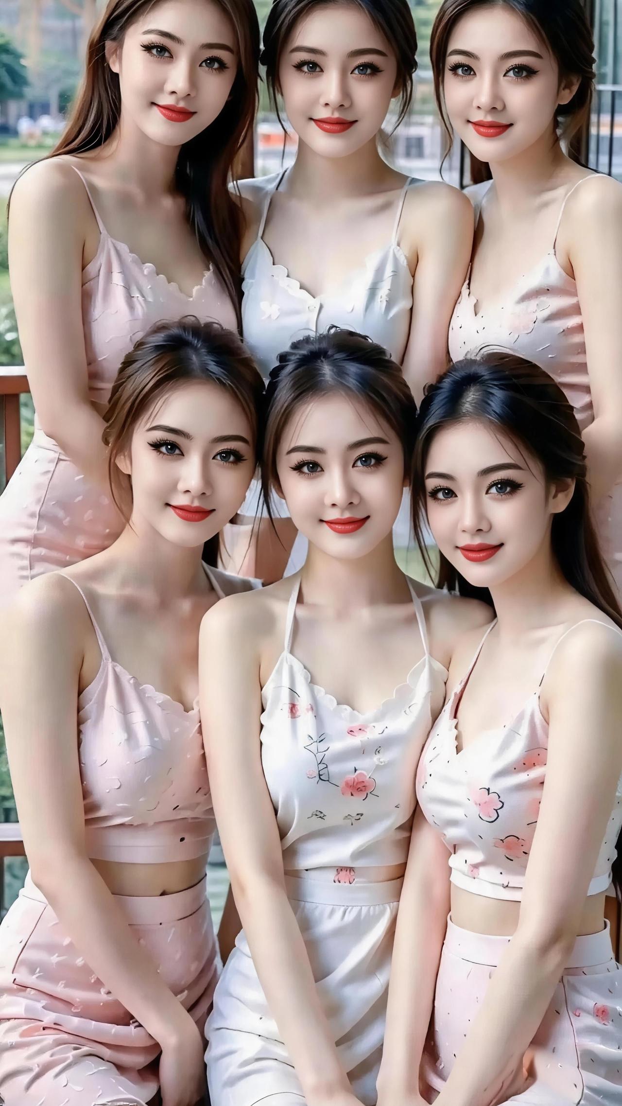 6个美女，你喜欢哪一个