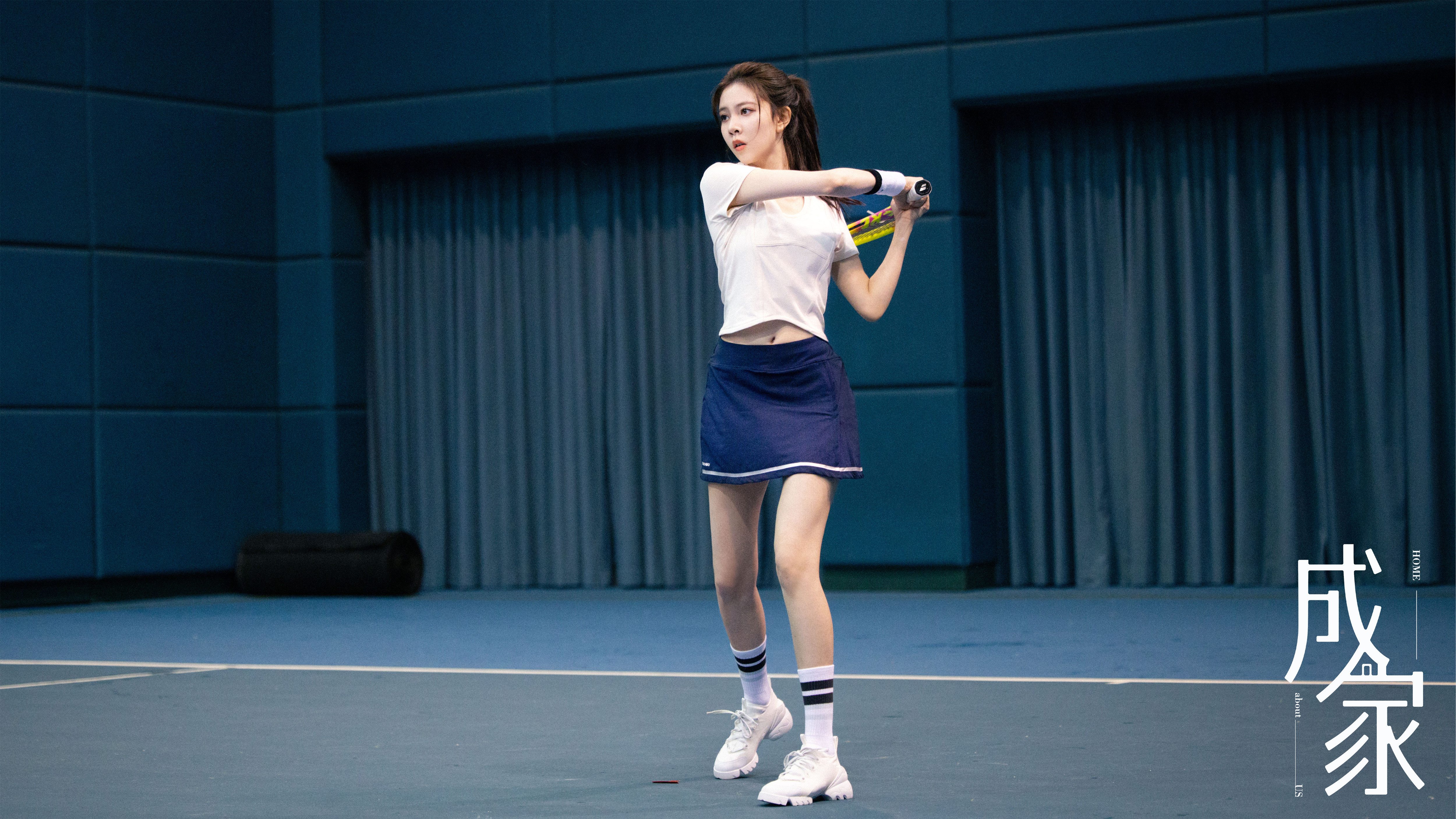 宋妍霏电视剧成家打网球🎾​​​