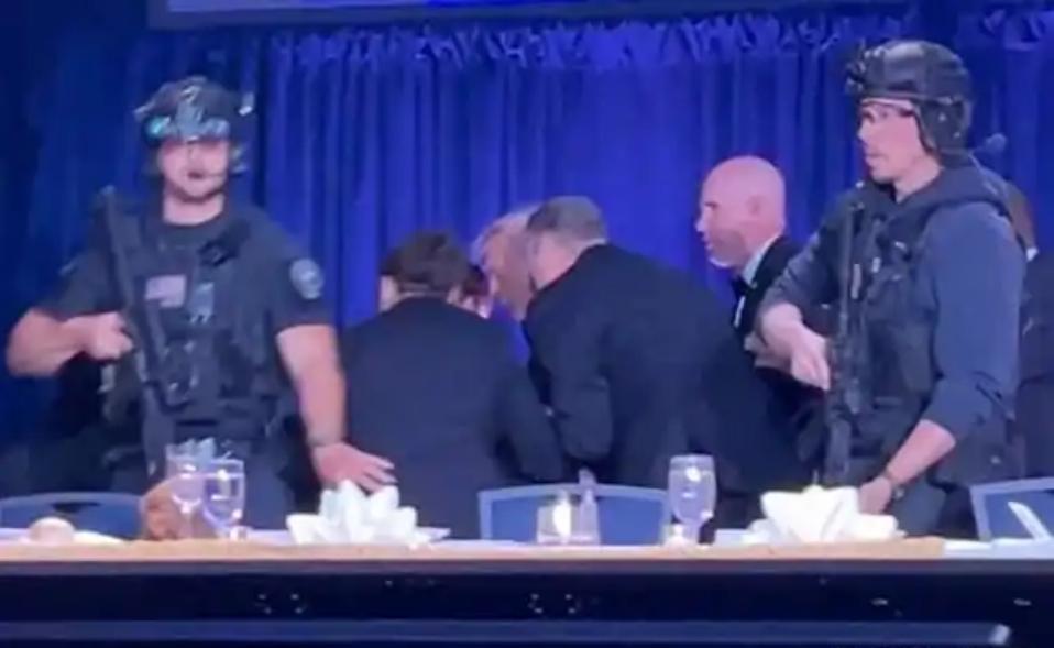 特朗普遭遇枪击，中方送出一句话 华盛顿那场白宫记者晚宴，原本觥筹交错，却突然