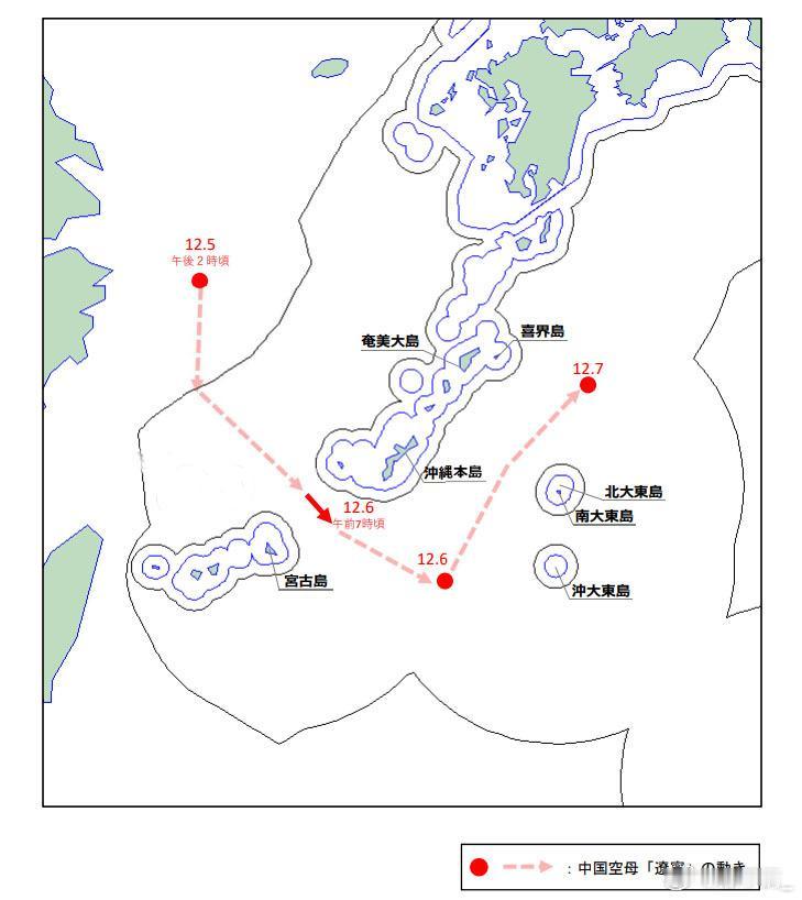 日本统幕监12月8日晚没有发布辽宁舰编队的消息，这很不寻常。显然辽宁舰航母编队今