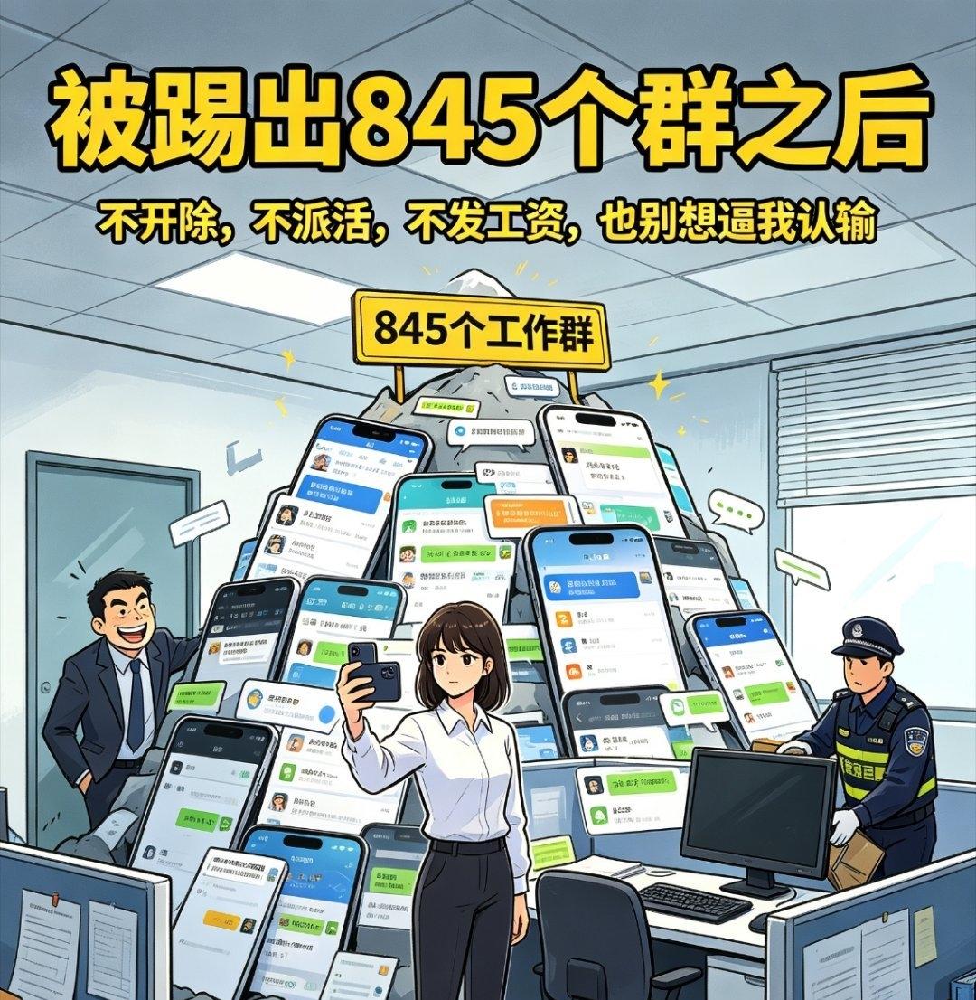公司最狠逼离职方法，搬走电脑，安装摄像头，不给安排工作，半个月工资只有55块，还