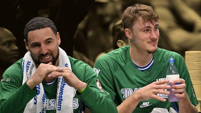 克莱-汤普森是个好人，他经常赞扬弗拉格，给年轻人勇气，希望他变得更好。克莱