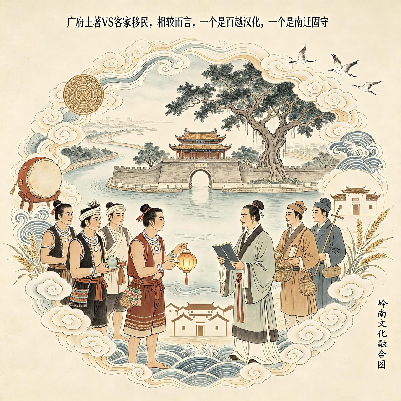 广东珠三角的“客家人和广府人”，区分的标准是什么？其实，珠三角广州府地区的客家