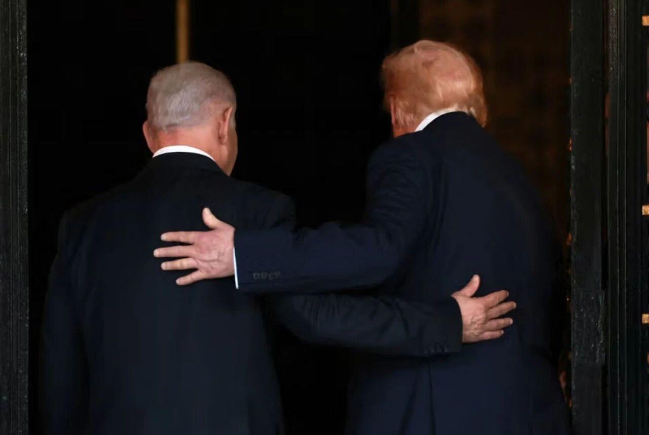 以色列总理本雅明·内塔尼亚胡和美国总统唐纳德·特朗普周三在白宫会晤，这是内塔尼亚