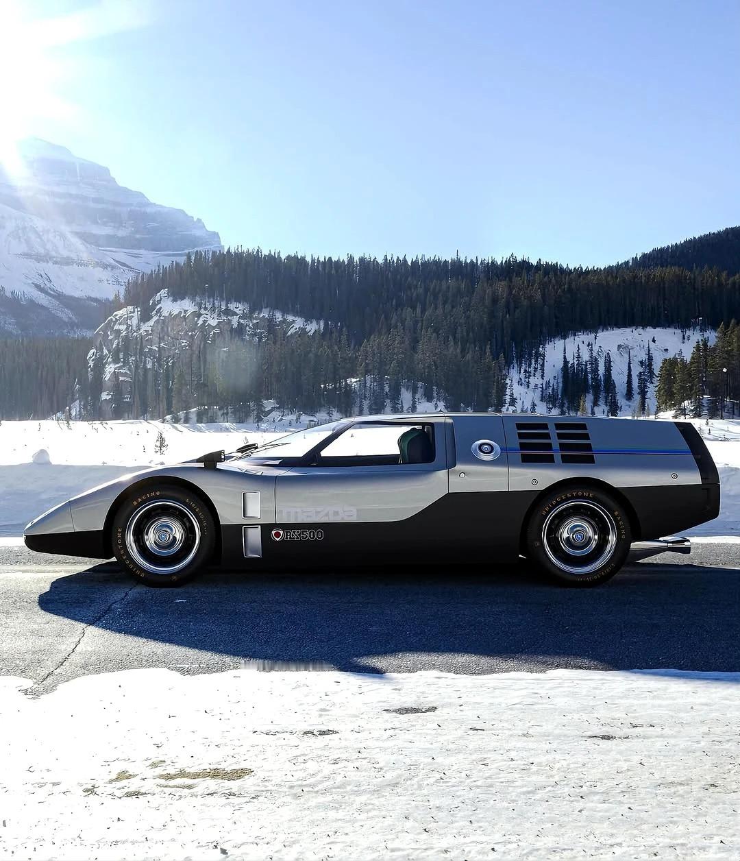 马自达RX500，简直像天外来物一样车东车西