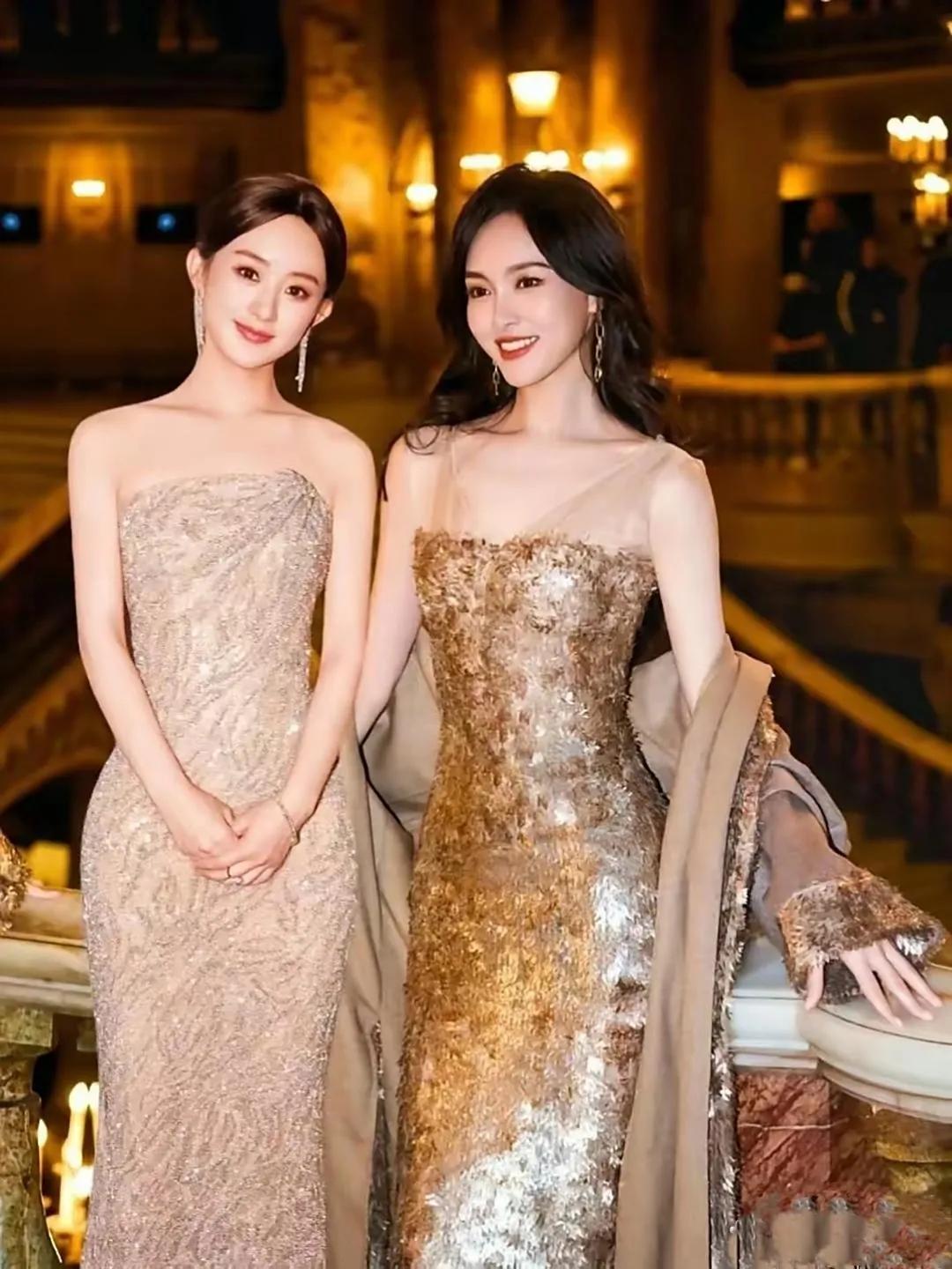 赵丽颖vs唐嫣：甜妹邻家风pk御姐女王范，谁能更衬你口味？赵丽颖和唐嫣，一个