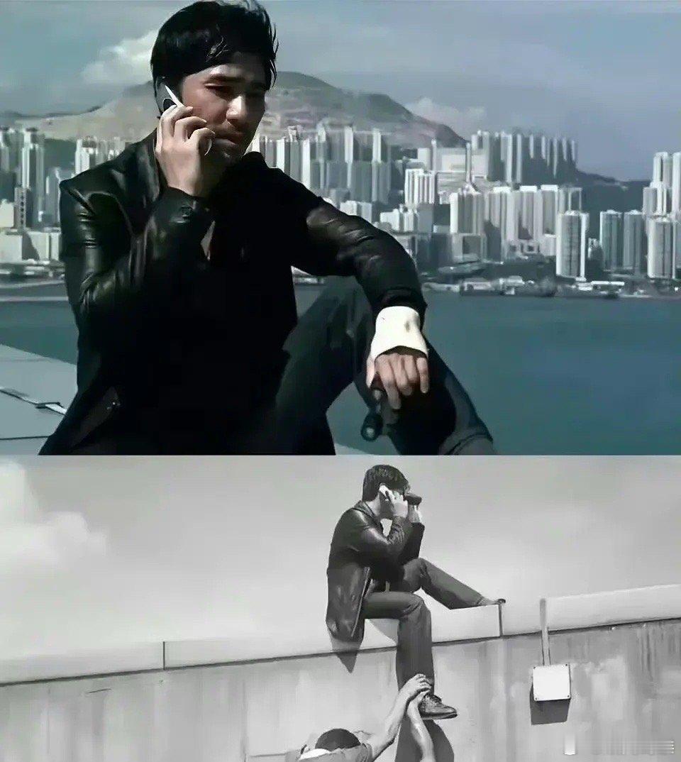 以前的演员拍戏时真得好拼，有危险是真上