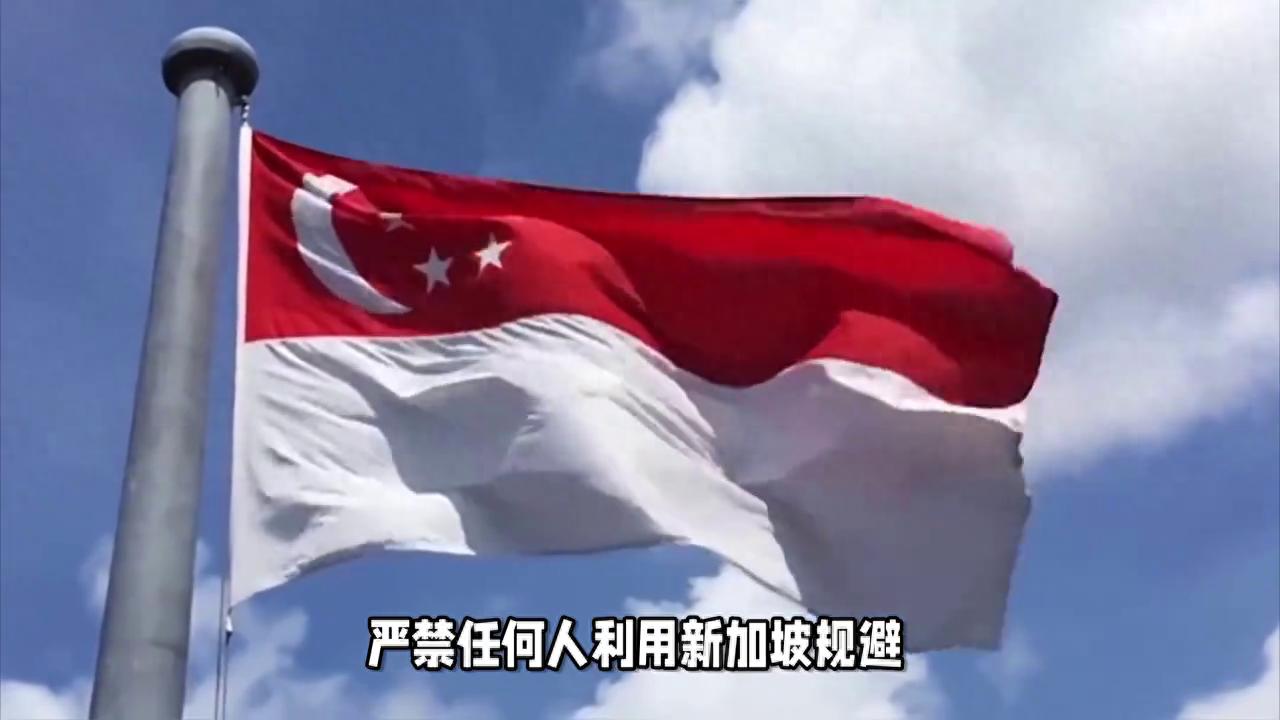 新加坡站队美国，严禁转口第三方商品，究竟为何？作为美国此次对等关税政策中被征收