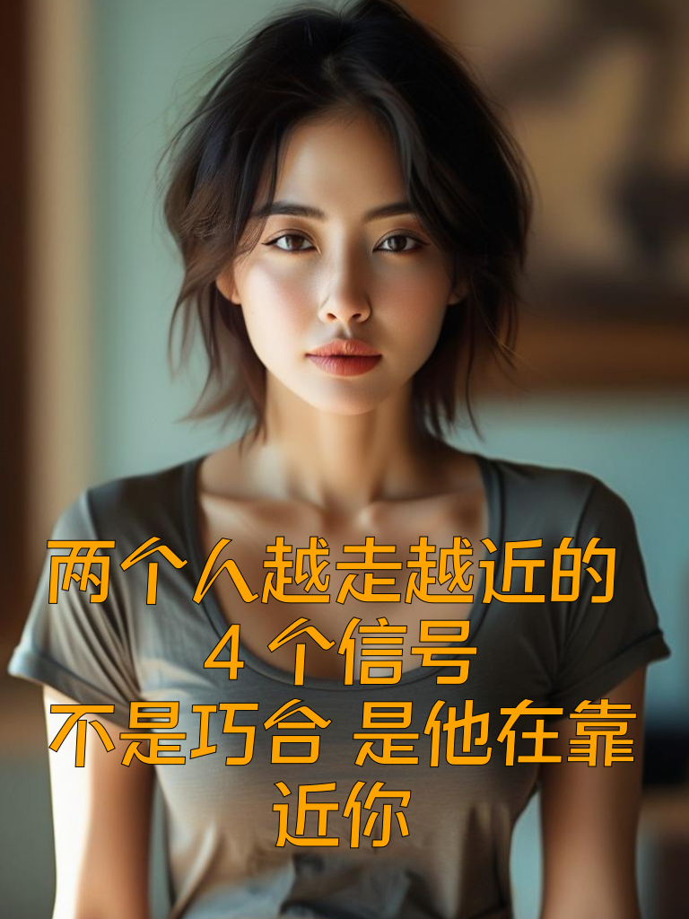 两个人越走越近的4个信号，不是巧合，是他在靠近你