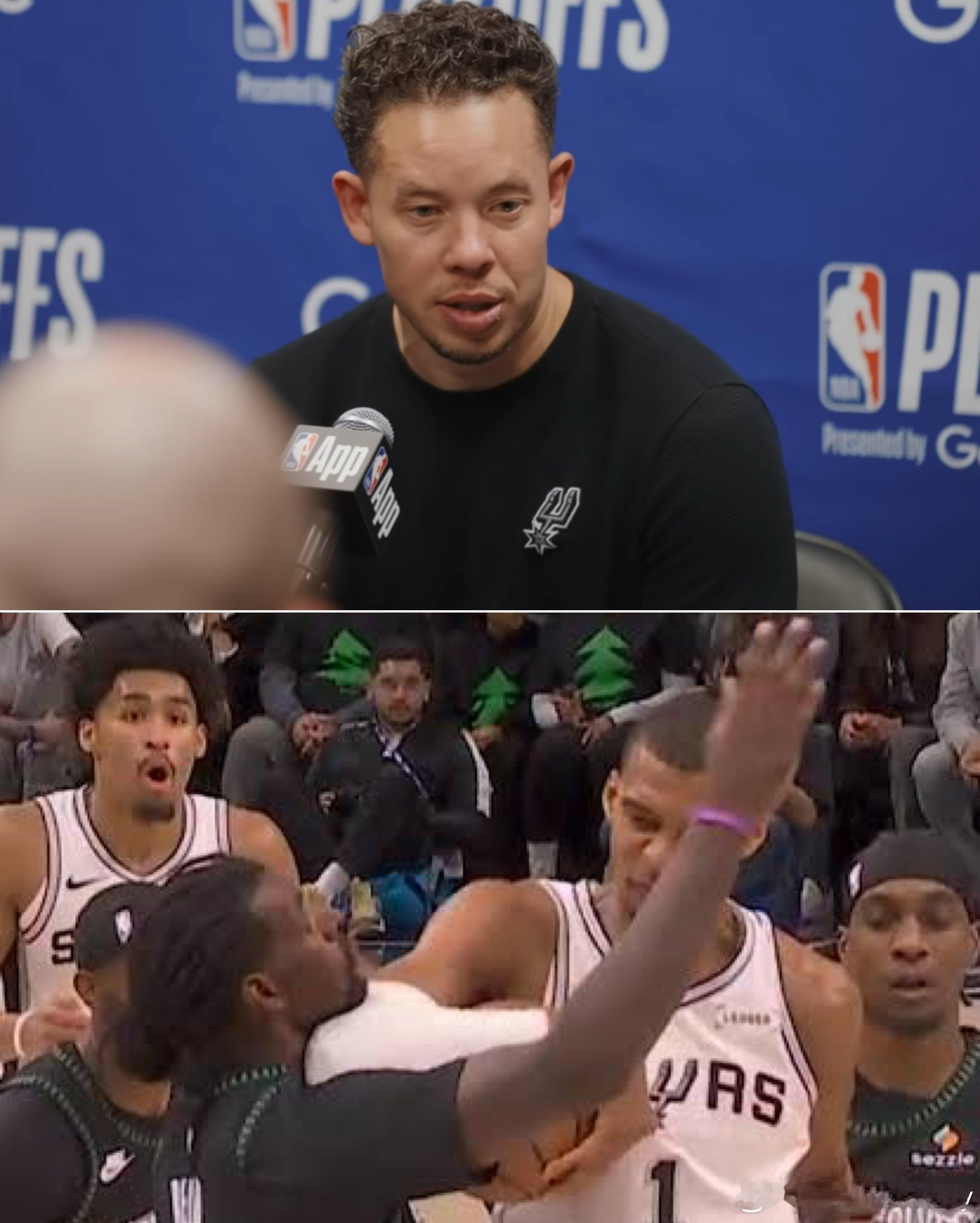 米奇·约翰逊在文班亚马对森林狼被驱逐后，直接炮轰NBA裁判：“事情已经发展到这样