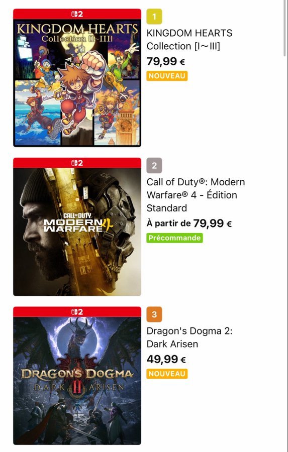 Switch2最最最热卖的6款数字游戏曝光！《马车》第六？推主HugoGam
