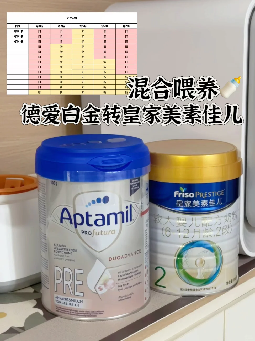 混合喂养二段转奶🍼德白转皇家成功下车