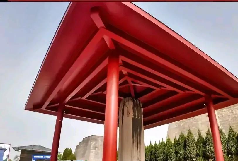 花559万元为武则天的无字碑加盖红色亭子，你认同吗？近期去陕西咸阳乾县乾陵旅游