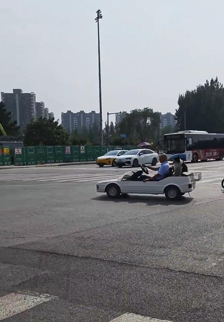 大爷这车能上路吗[捂脸哭][捂脸哭]还挺低趴的