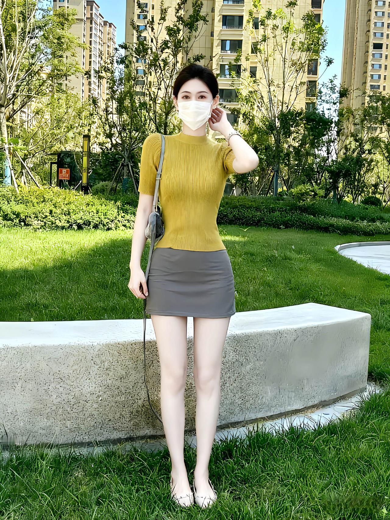 大长腿御姐穿搭好身材好气质