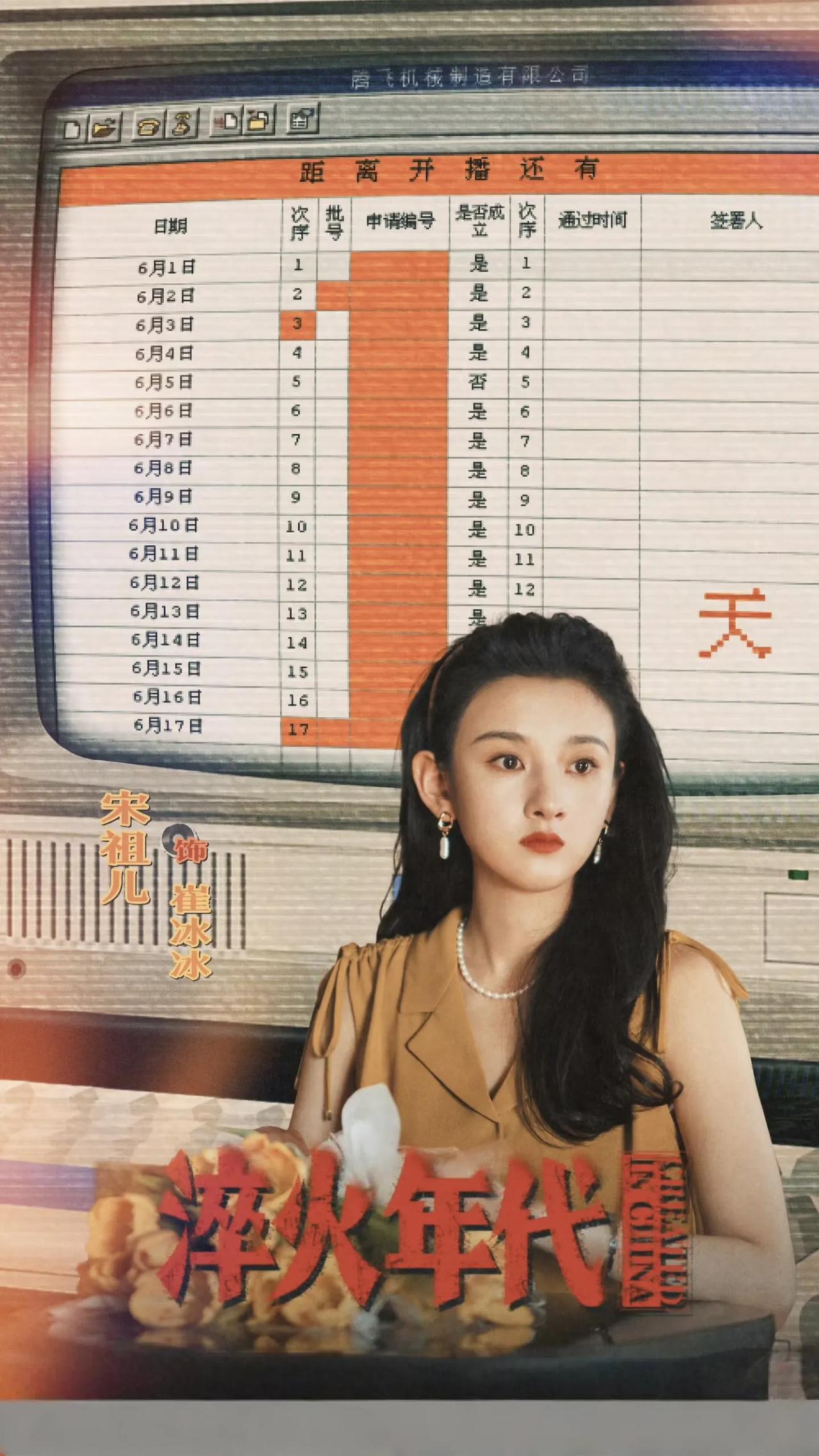 《淬火年代》宋祖儿最悲催女主……看第14集预告，宋祖儿饰演的崔冰冰还是没有出场