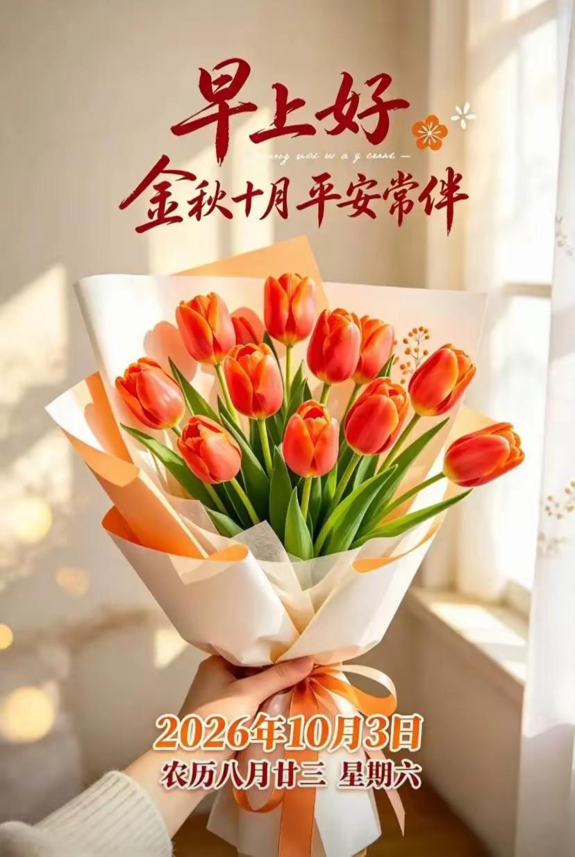 🌹早上好🌹周末新晨，相逢便是温柔。网线牵起缘分，问候暖入心头。彼此常常