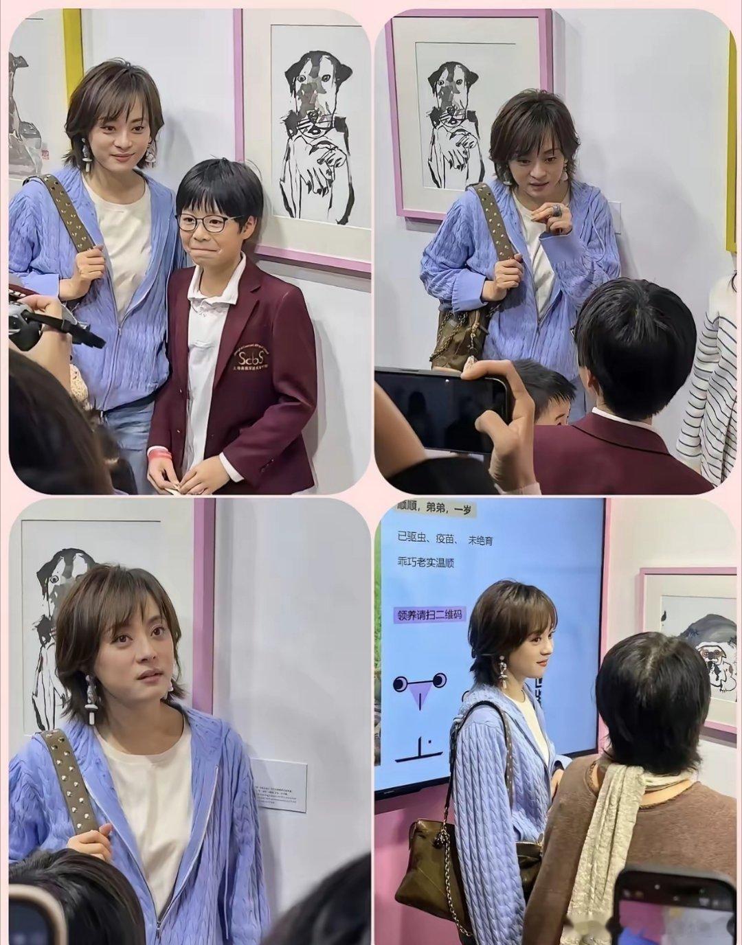 女明星里，我最想不通的就是孙俪了。你说她已经44岁，难道没人发现，逛艺术展这组原