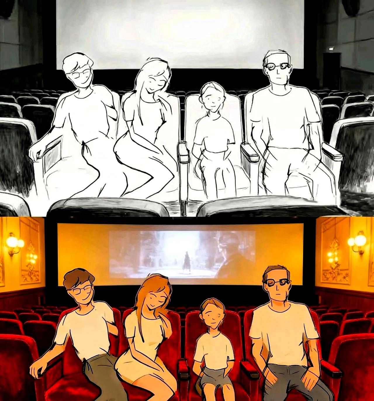 一张票，双场戏：先看《飞驰人生3》，灯还没全暗，后排的现实捉奸大戏已经开场。