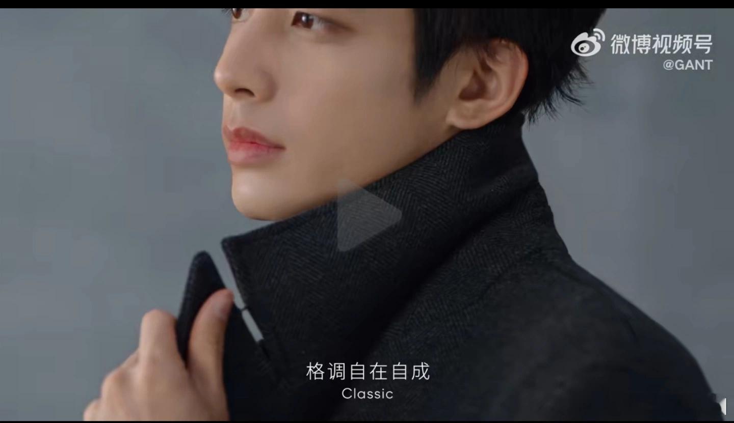 经典历久弥新，沦陷宋威龙GANT复古造型GANT官宣TVC，被这套棕调绗缝外套造