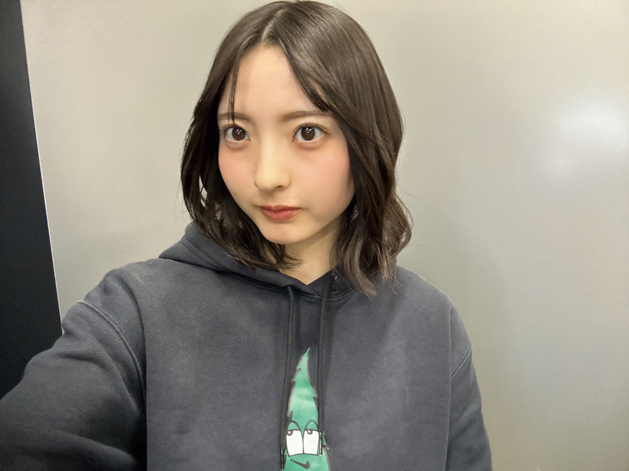 山田桃実「この日はNIKEのパーカーだったけど、NewBalanceの靴を履い