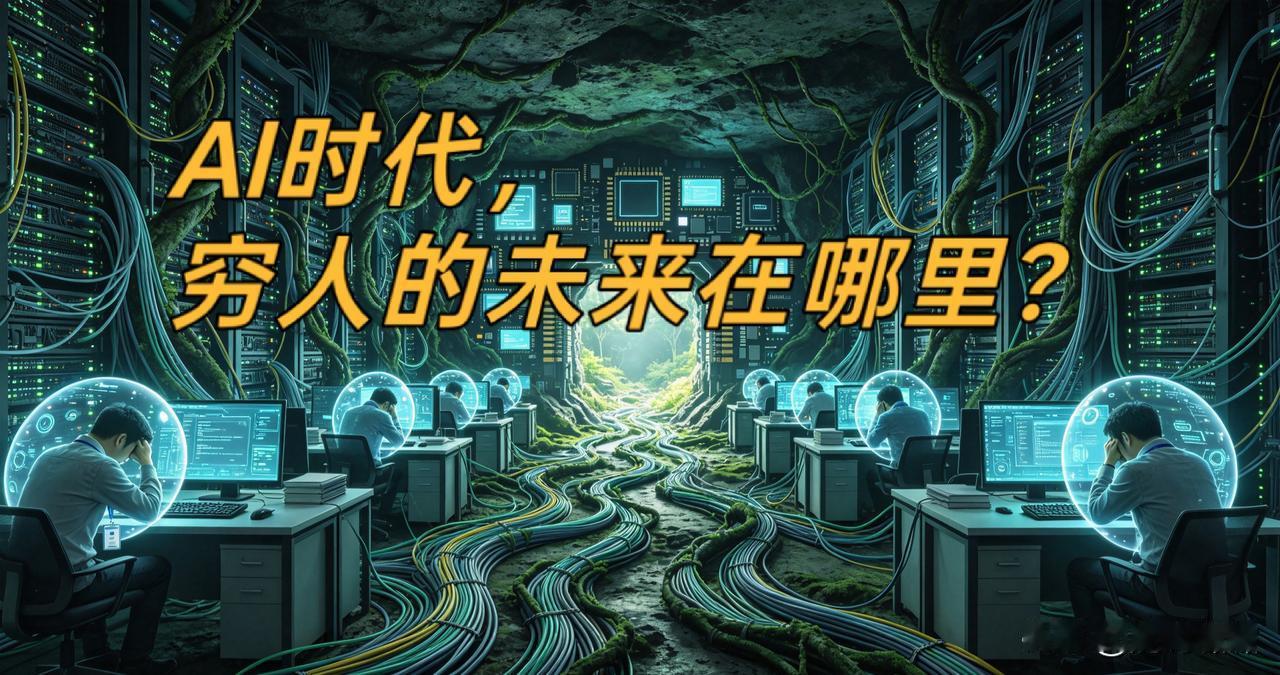 AI时代，穷人的未来在哪里？随着人工智能的发展人类将慢慢被剥夺物质财富创造的机