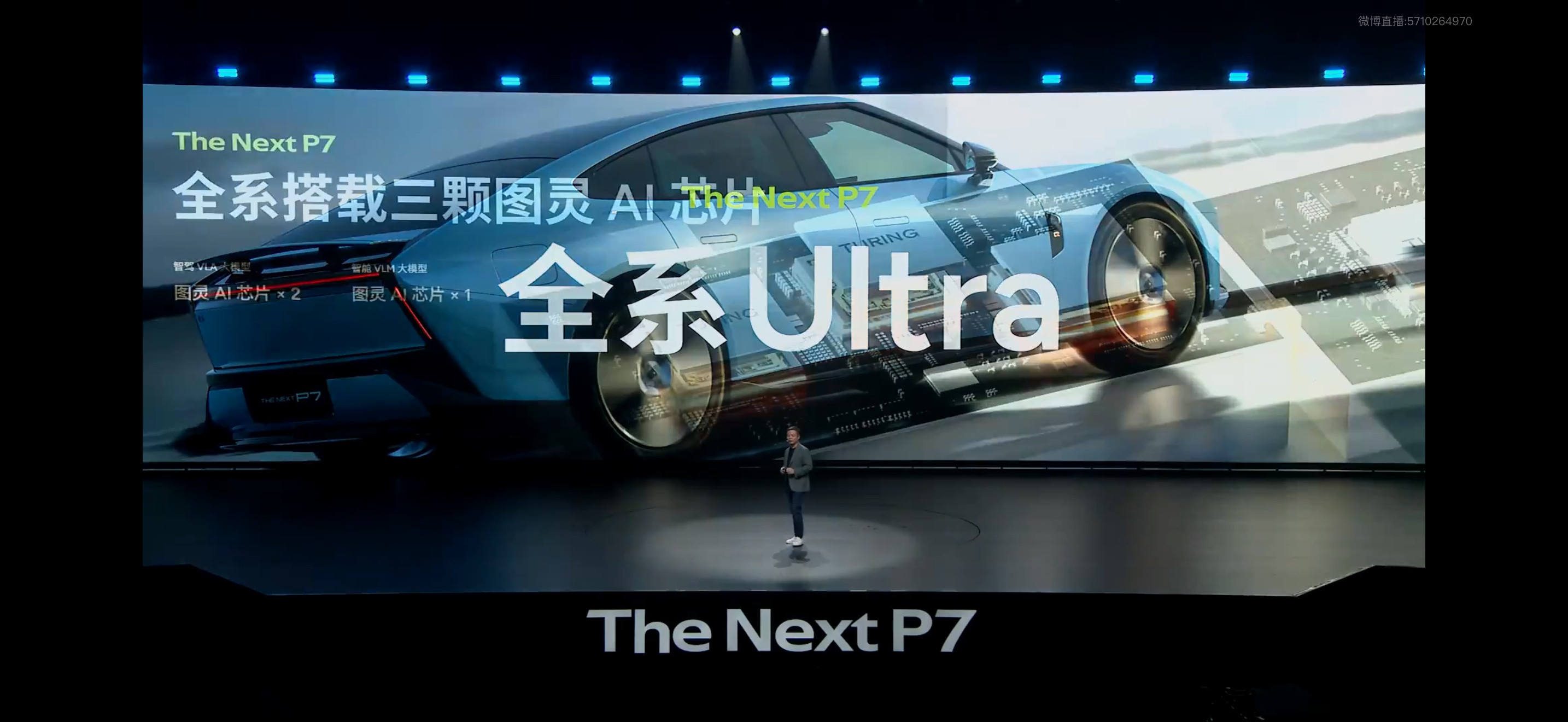 今天小鹏P7发布会上，智能化部分讲的比较少，提了一下硬件，全系Ultra，全