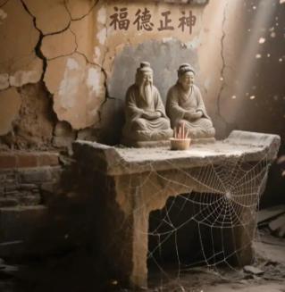 明朝万历年间，穷书生李青云进京赶考途中，在荒庙里将最后半块干粮分给了土地爷石像。