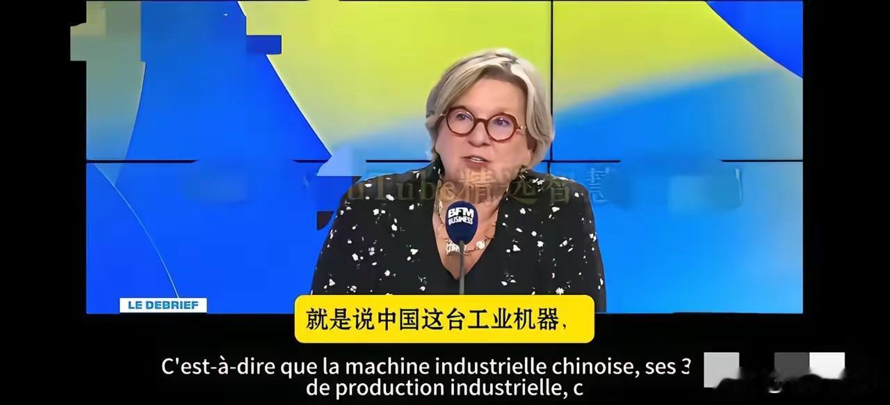 法国电视台说，马克龙来中国之后，才让法国人感到中国这个工业巨兽的可怕，占比全球3