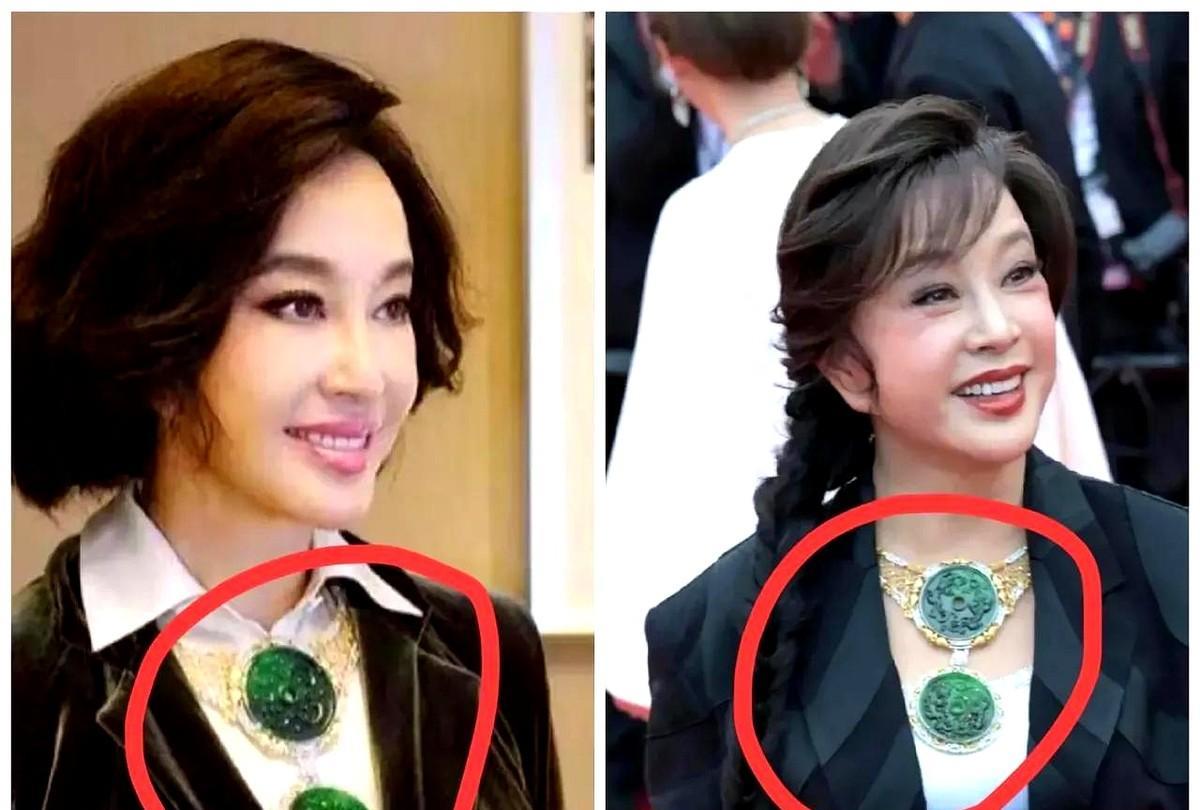 刘晓庆竟然又杀回来了，不仅回了内娱，还去了戛纳红毯，演员来钱真快，让她戴翡翠