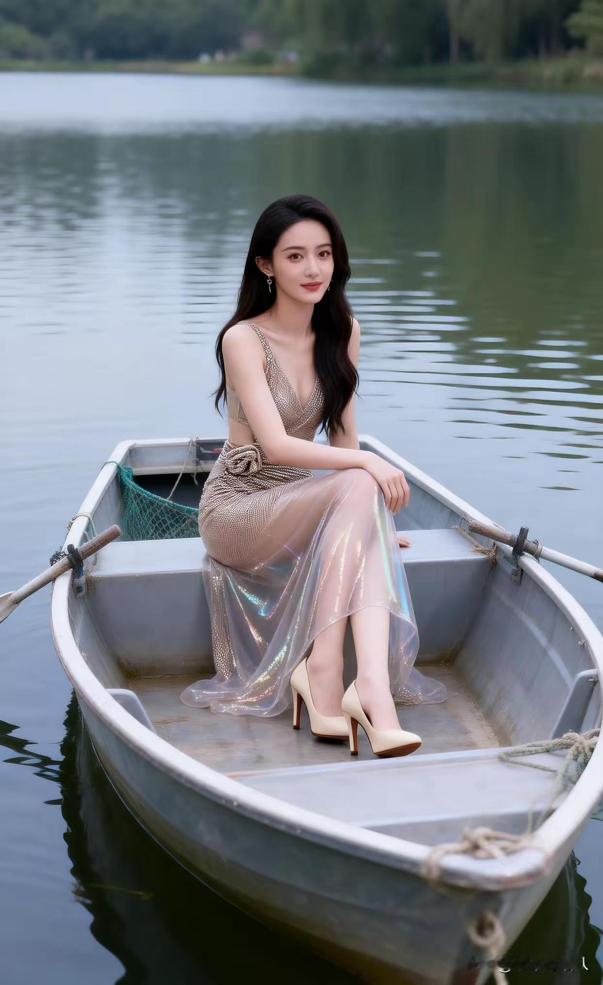 湖上泛舟，仙气飘飘，美不胜收！