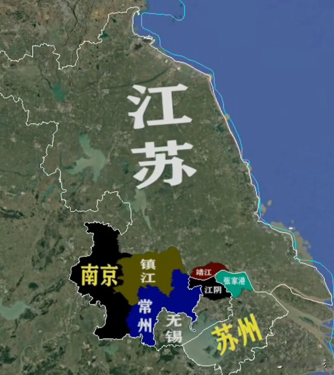 想象中的“三江市”，新的万亿之城？昨天晚上，看到了一张很有意思的图，不得不佩