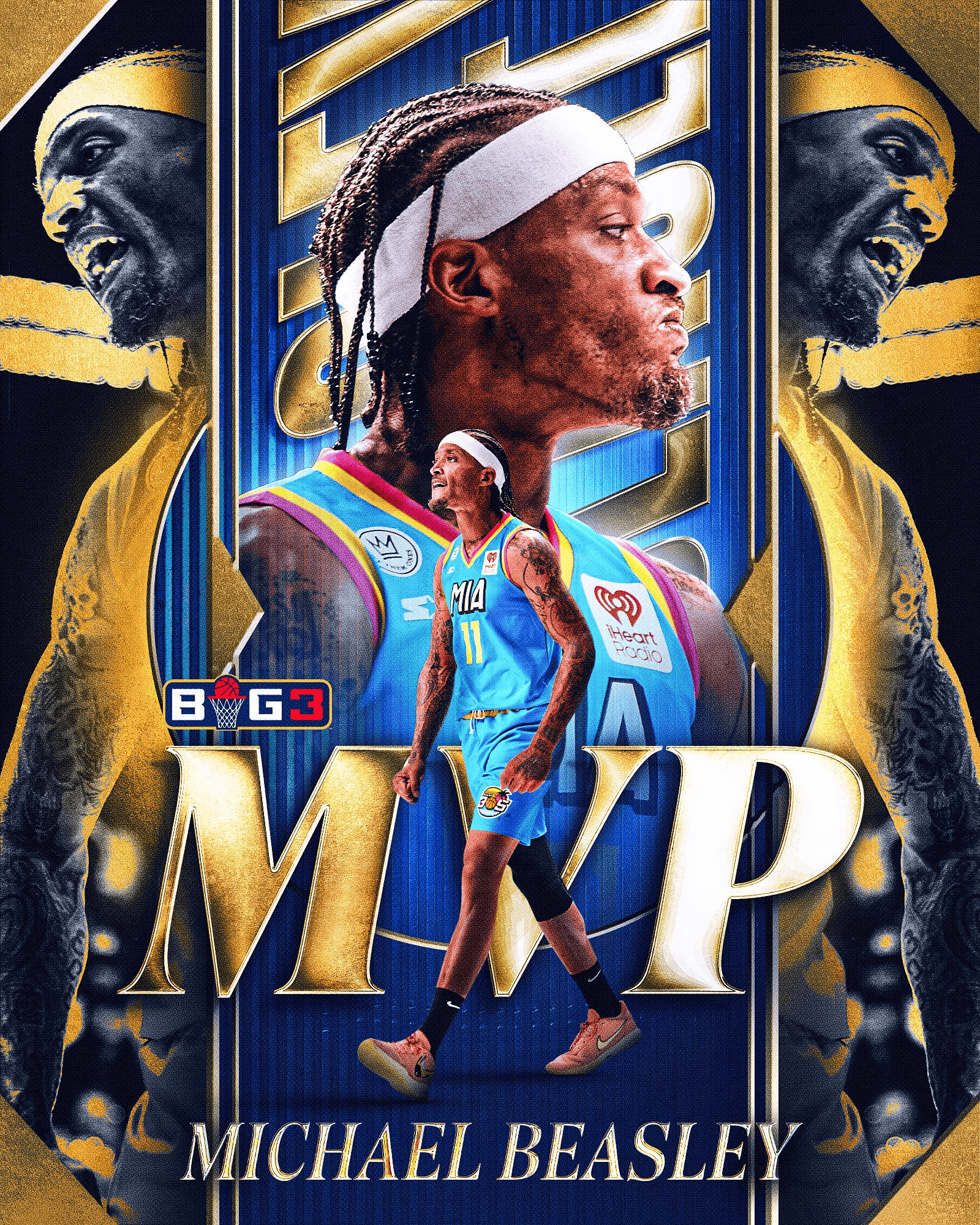 还能打! 美媒: 比斯利获得本赛季BIG3的MVP