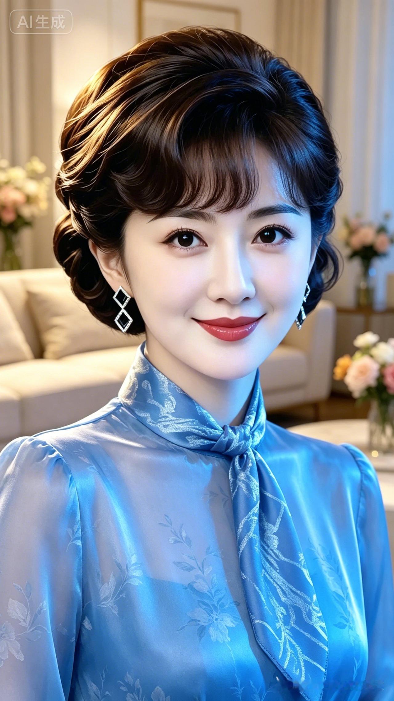 优雅蓝调，气质满分，尽显女性魅力！💙✨
