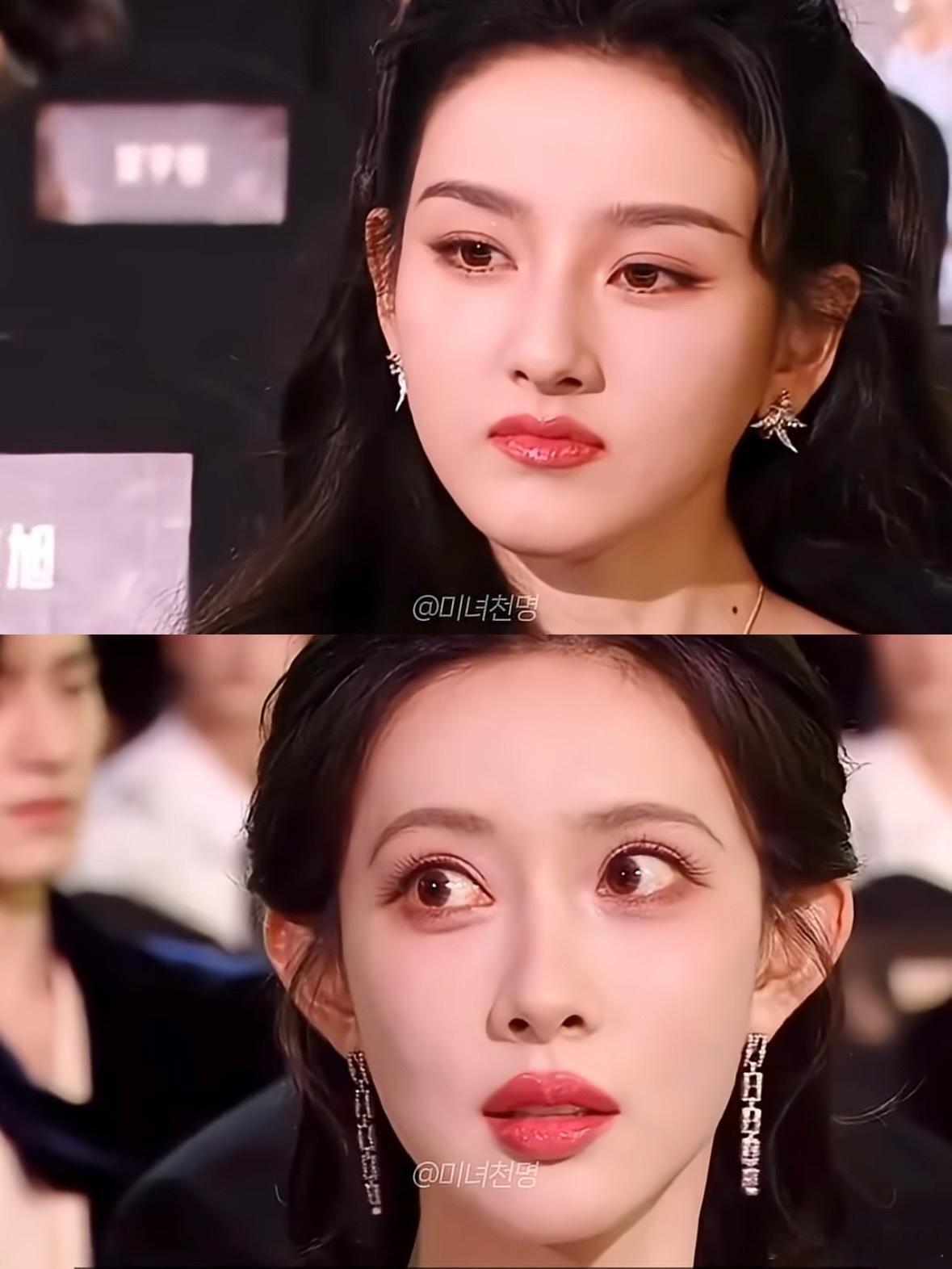 【韩网热贴】与韩国风格不同的中国颁奖典礼美女合集依次为：鞠婧祎-赵露思-